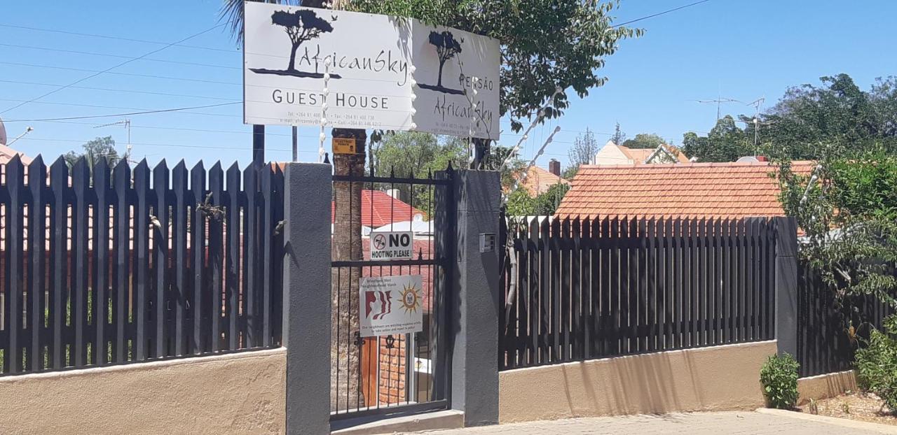African Sky Guesthouse Windhoek Exterior photo