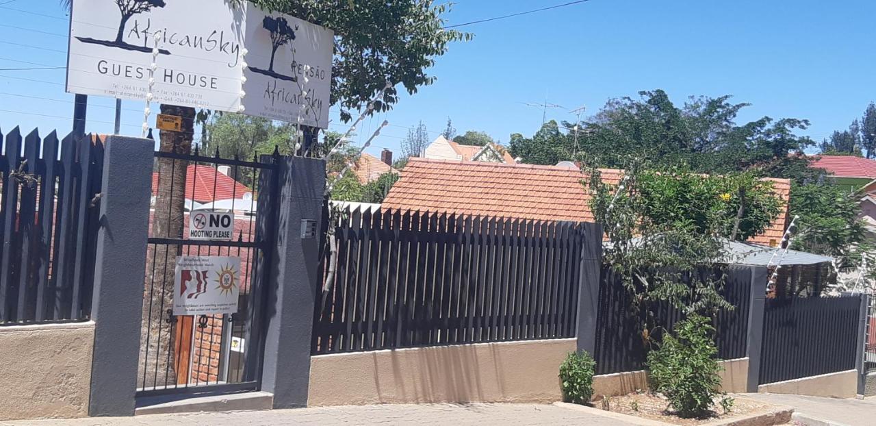 African Sky Guesthouse Windhoek Exterior photo